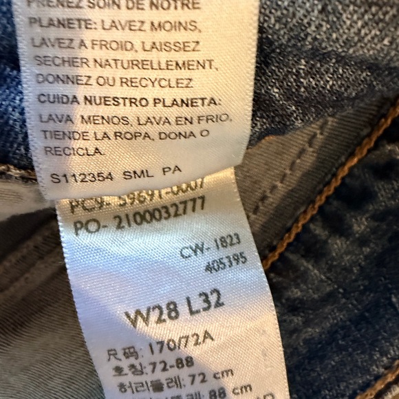 Classic Blue Denim Jeans - Picture 2 of 3